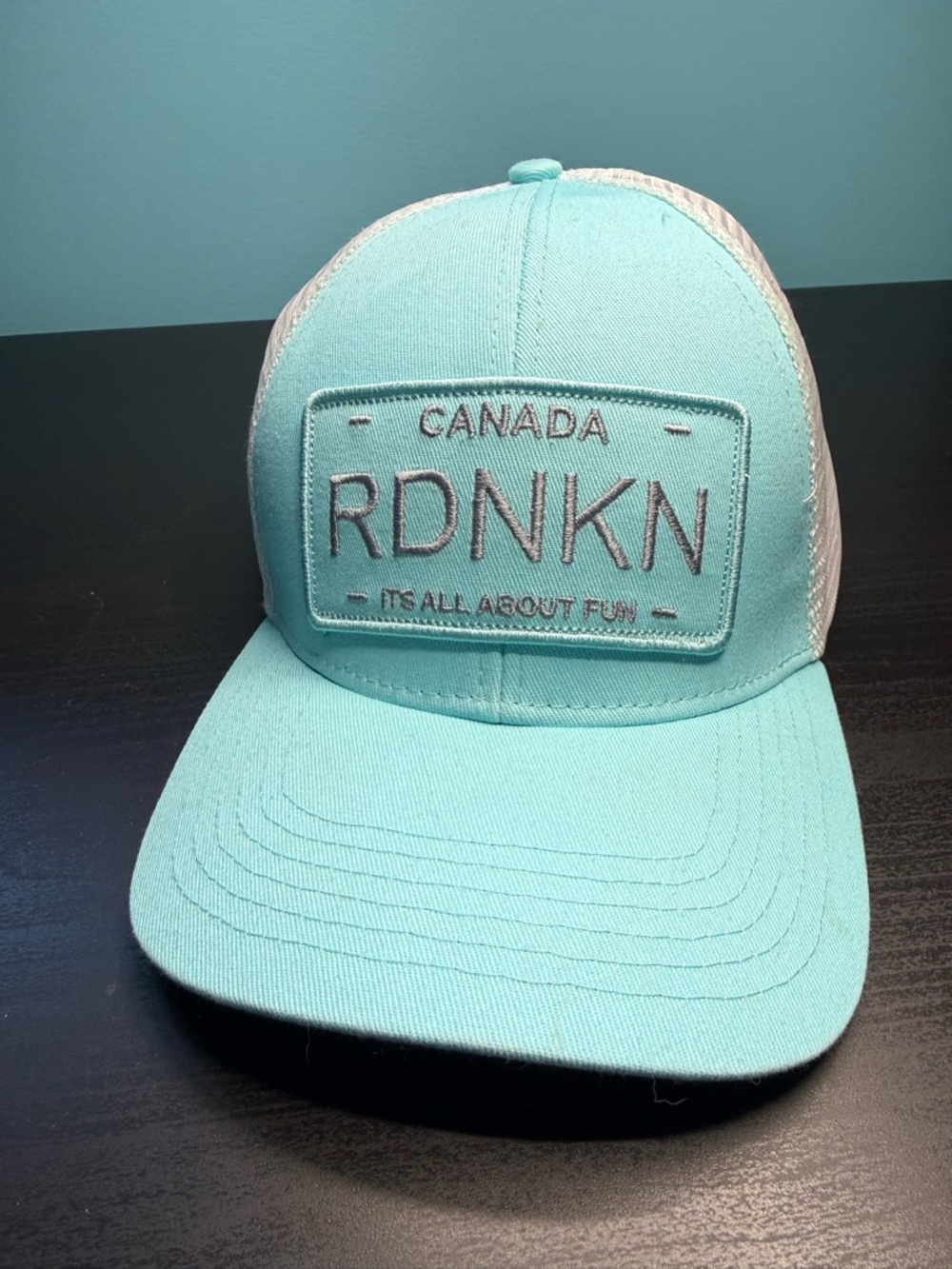 Ladies Trucker Hat - Mint Blue